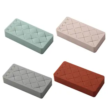 

12 Grid Silicone Lipstick Storage Box Makeup Organizer Cosmetic Display Stand