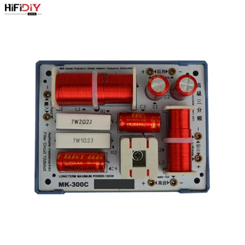 

HIFIDIY LIVE MK-300C 3 Way 3 speaker Unit (tweeter + mid +bass )HiFi Speakers audio Frequency Divider Crossover Filters