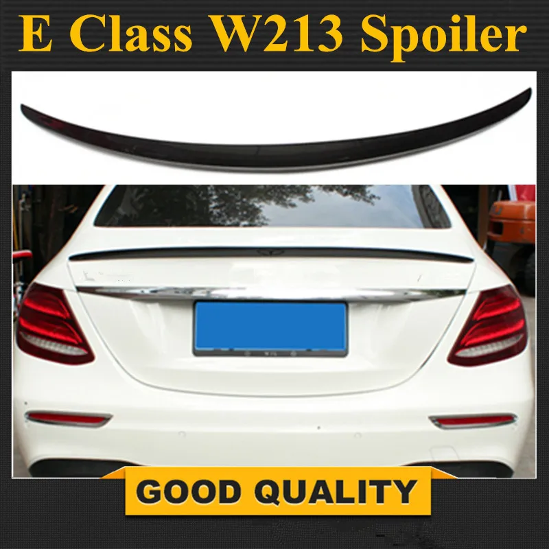 Углеродное волокно задний спойлер хвост крыло для Mercedes E Class W213-Настоящее 4 Двери Седан