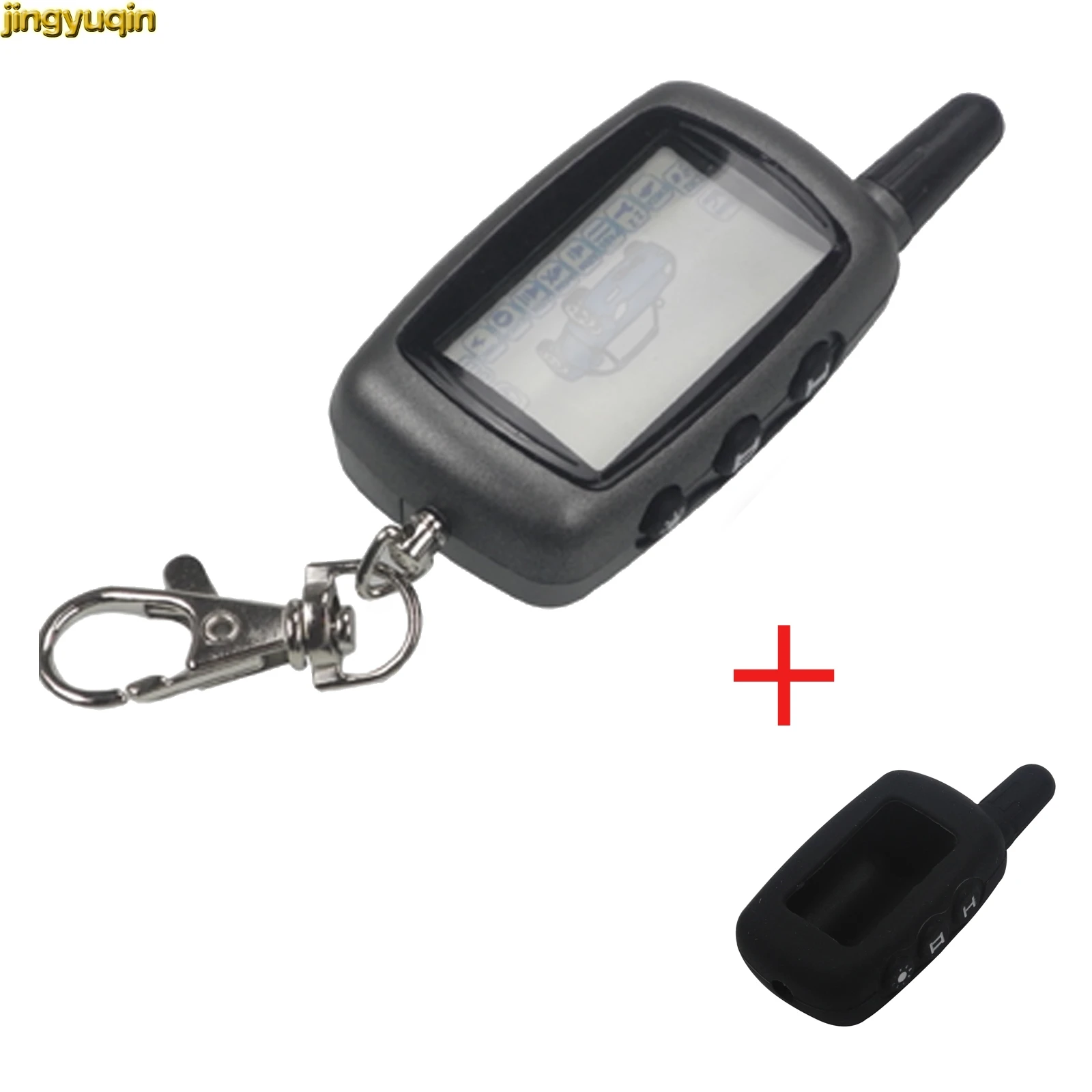 Jingyuqin Lcd Remote For Vehicle Security Two Way Starline A6 Car Alarm ...