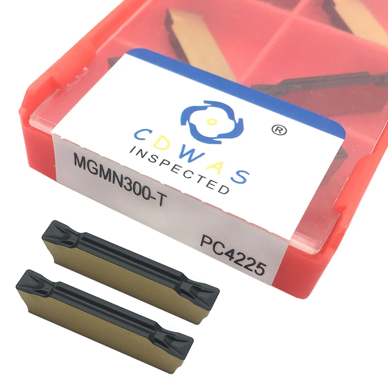 

10PCS MGMN300 T PC4225 Carbide Inserts High Quality Grooving Turning Tool MGMN 300 Lathe Cutter Tool CNC Machine Tools For Steel