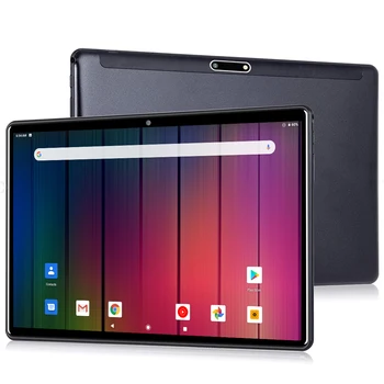 

Android 9.0 OS Tablet PC 32GB ROM 1280*800 IPS 2.5D Glass 3G WCDMA Phone WiFi Bluetooth AGPS Tablets 10.1+64G TF Card as Gifts