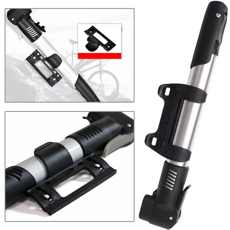 

Mini Portable Mountain Bike Bicycle Aluminum Alloy Pump Bicycle Accessories Retail Dropship
