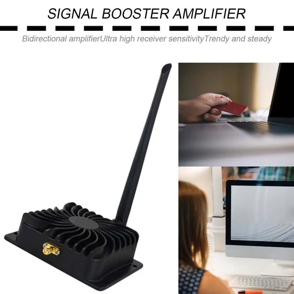 Беспроводной усилитель сигнала EDUP 802.11n 2 4 ГГц 8 Вт Wi Fi широкополосный для