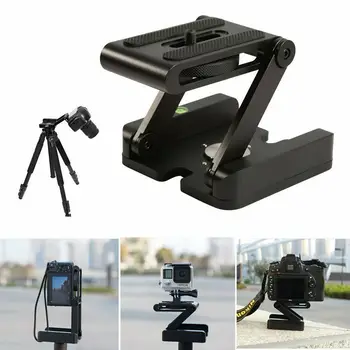 

Aluminum Alloy Camera Flex Tripod Z Pan Folding Tilt Bracket Head Stand Mount