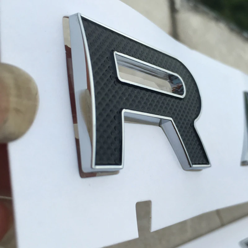 

DIY Letters Emblem Badge for Range Rover SV Autobiography SPORT EVOQUE HSE Car Styling Refitting Middle Hood Trunk Logo Sticker