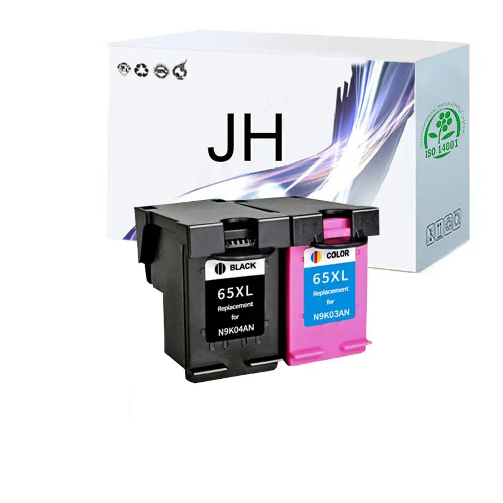 JH чернильный картридж 65XL совместимый для hp 65 XL 65xl Envy 5010 5020 5030 5032 5034 5052 5055