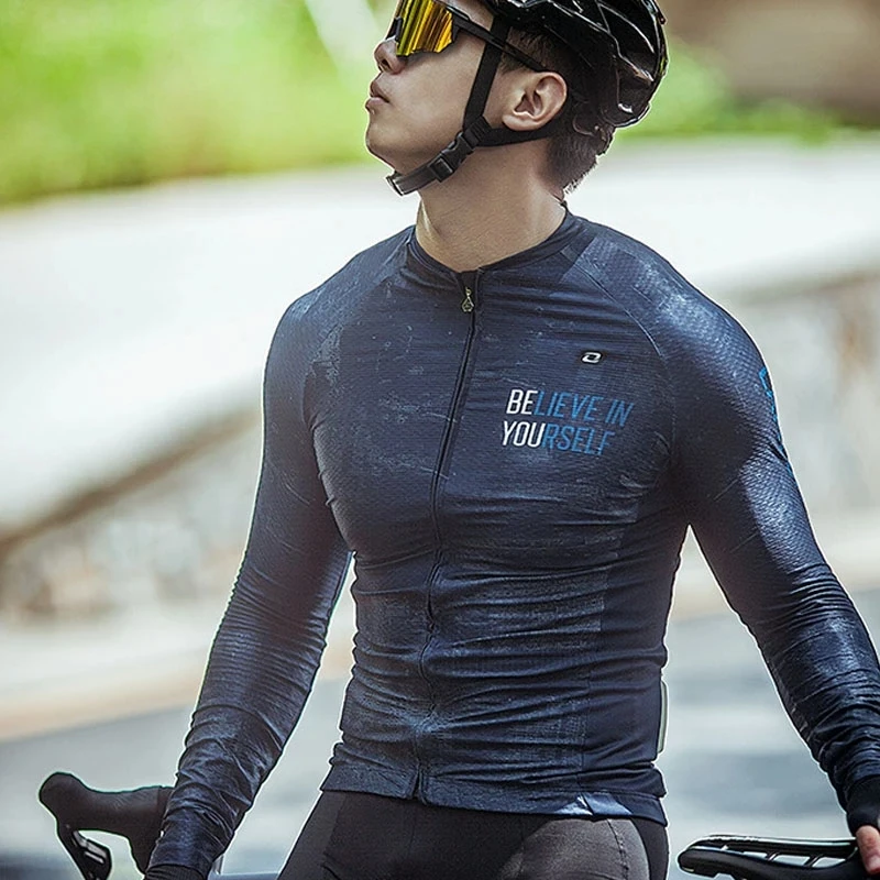 verzameling rukken schuintrekken Lambda Cycling Long Jersey Anti-sweat Bicycle Jersey Men Mtb Shirt Quick  Dry Breathable Bike Clothes Long Sleeve Clothing - Cycling Jerseys -  AliExpress