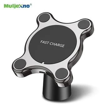 

10W Car Wireless Charger Magnet Car Vent Fo Samsung S10 S9 S8 Phone Holder Qi Wireless Fast Car Charger For iPhone X XS Max XR 8