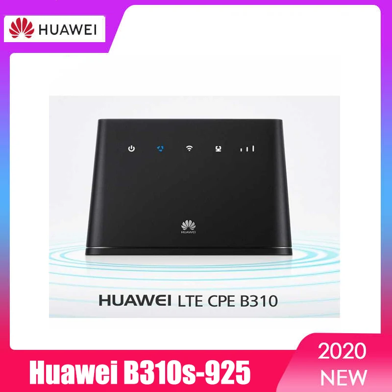 

Unlocked Huawei B310s-925 4G LTE Cat4 150Mbps CPE WiFi Router Hotspot