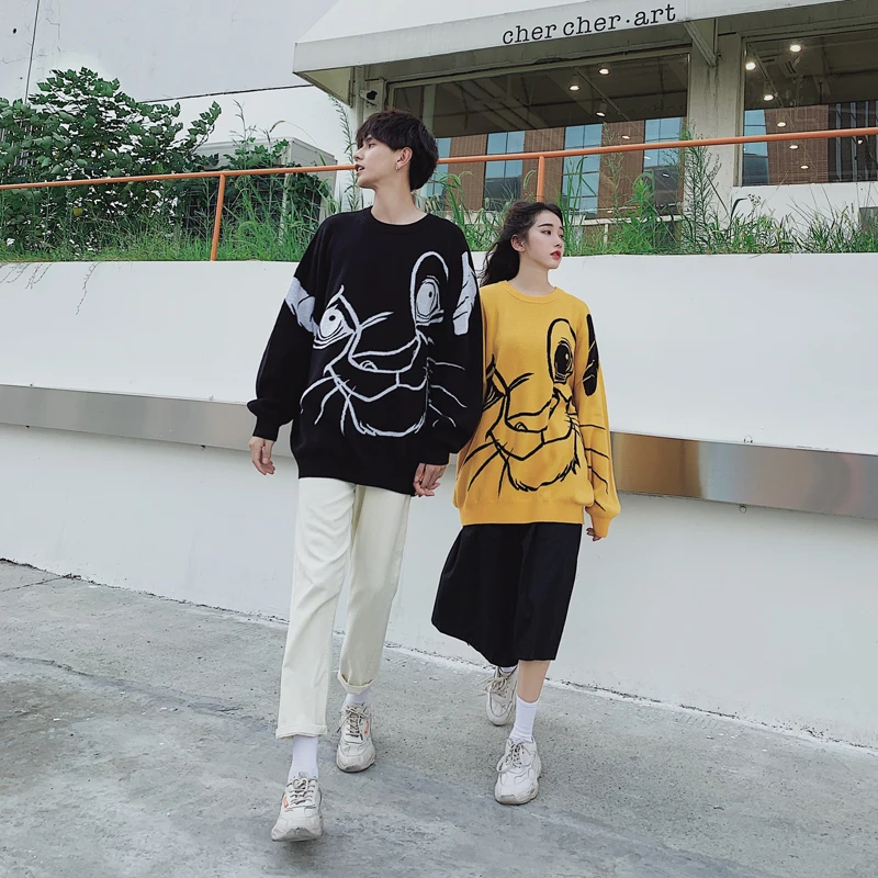 Winter Sweater Men Warm Fashion Print Casual O-neck Knit Pullover Man Streetwear Wild Loose Long-sleeved Sweter Male Clothes Winter Sweater Men Warm Fashion Print Casual O-neck Knit Pullover Man Streetwear Wild Loose Long-sleeved Sweter Male Clothes