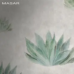 MASAR Абстрактные Настенные рисунки растений простой фон обои гостиная столовая спальня старая комната обои выращивание
