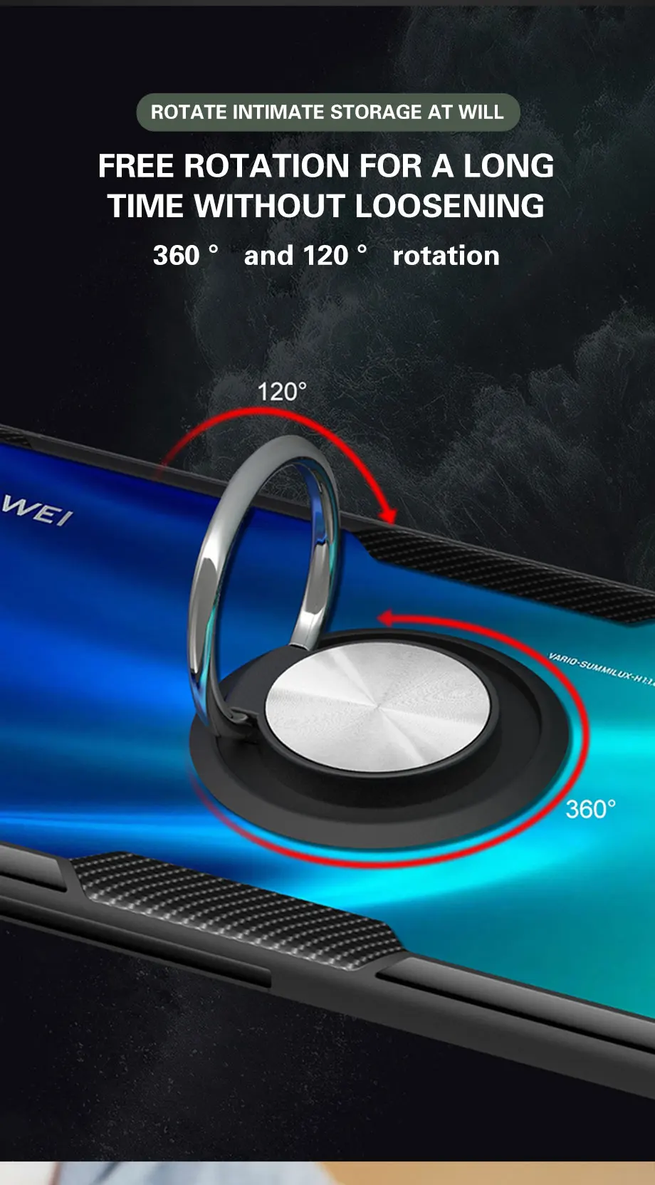 Роскошный чехол с магнитным кольцом для huawei P20 P30 Lite Pro, силиконовый чехол для телефона, чехол для huawei mate 20 Pro P30 Lite, противоударный чехол