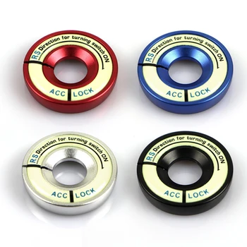 

Applicable for Luminous Ignition Ring Ignition Key Hole Decoration Ring For Longyi For Golf Part For SKODA