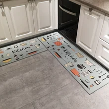 Кухонный Коврик для пола, противоскользящий грязеотталкивающий водонепроницаемый маслостойкий коврик, домашний дверной коврик, спальное одеяло для длинной кровати