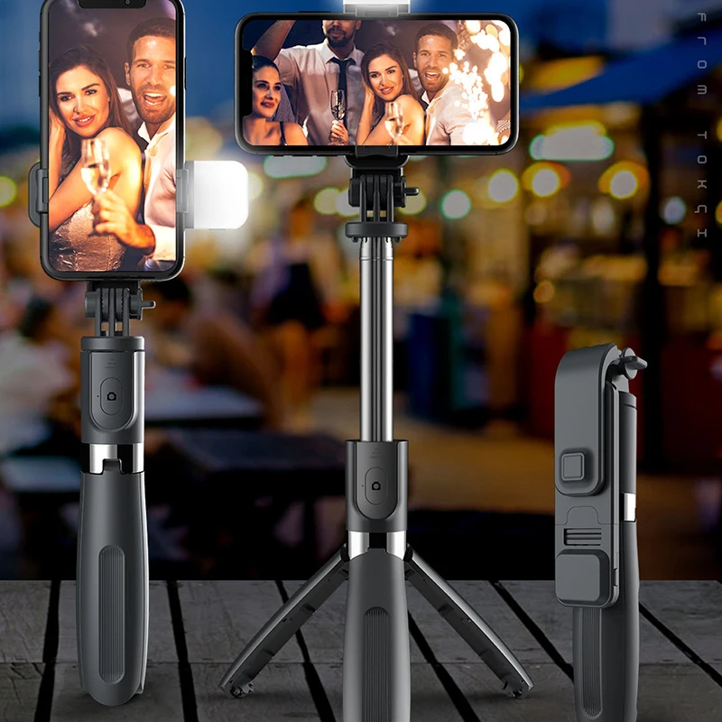 WirelessSelfieStickwithLEDUSBChargingSelfieStickforAllMobile