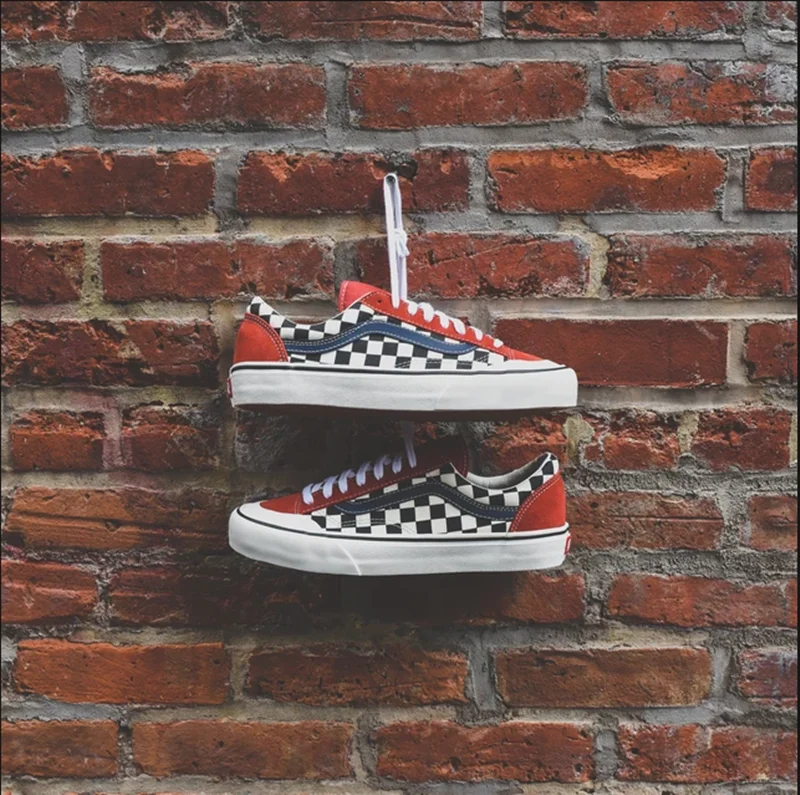 VANS style 36 DECON SF Мужская и женская обувь оригинальная аутентичная темно-синяя уличная стильная сетчатый светильник Новинка VN0A3MVLVS9