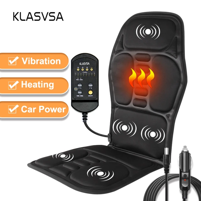 Wireless Electric Portable Heating Vibrating Back Massager Chair