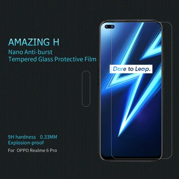 

For Realme 6 Glass Realme 6 pro NILLKIN Amazing H Anti-Explosion 9H 0.3mm Temperes Glass Screen Protector For Realme 6 Glass