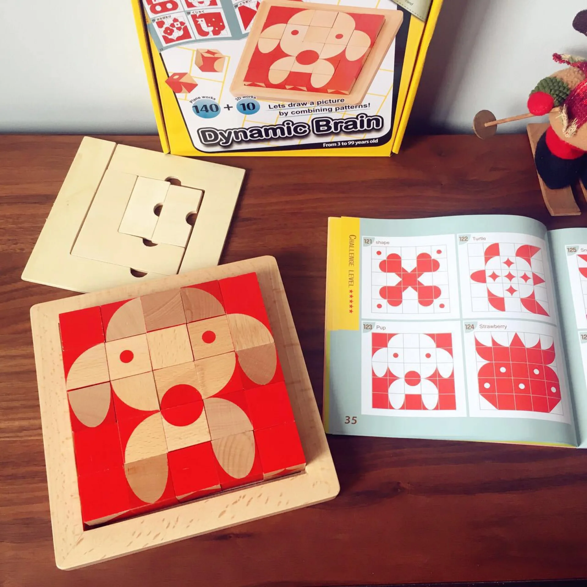 Южная Корея Todokids кубик мозга строительные блоки массовый Детский образовательный весь тренировка мозгового мышления игрушка 3D головоломка