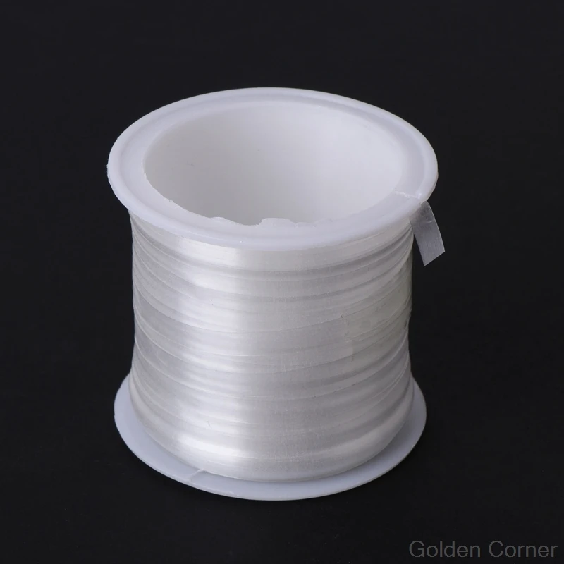New Slingshot Rubber Band Tied White Color 20M//65.62ft High Elasticity Flexible Durable Manual Sling Elastic Band F20 19