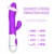 OLO USB Recharge Dual Vibration Rabbit Фаллоимитатор Вибратор G Spot Массажер Вагинальный Стимулятор клитора Секс игрушки для женщин