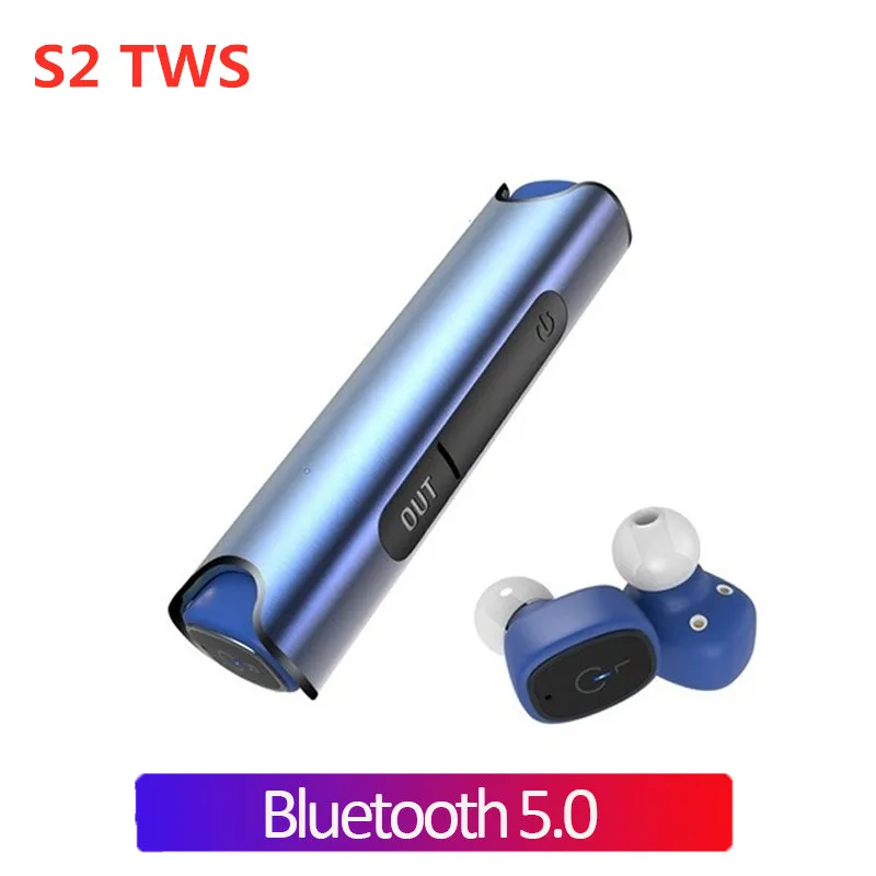 Купить TWS S2 беспроводные Bluetooth-наушники Мини-наушники IX7 Водонепроницаемые спортивные | Наушники и гарнитуры (4000097620571)
