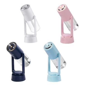 

Colorful Car Air Humidifier Aroma Essential Oil Diffuser Ultrasonic Air Purifier LED Projector Anion Atomizer Aroma Accessories