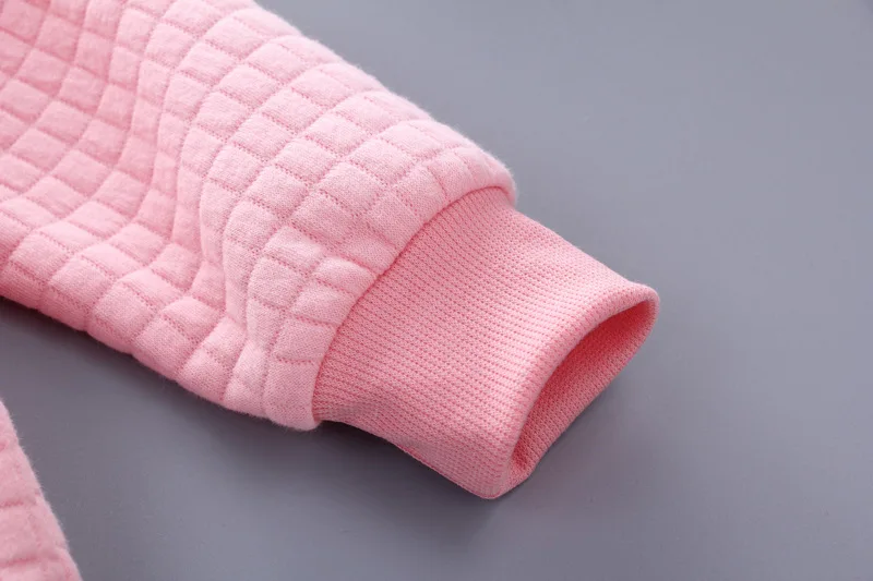 Baby girl clothes spring and autumn cotton thick warm set casual cartoon cute rabbit set baby long-sleeved baby girl two-piece Baby Clothing Set cheap