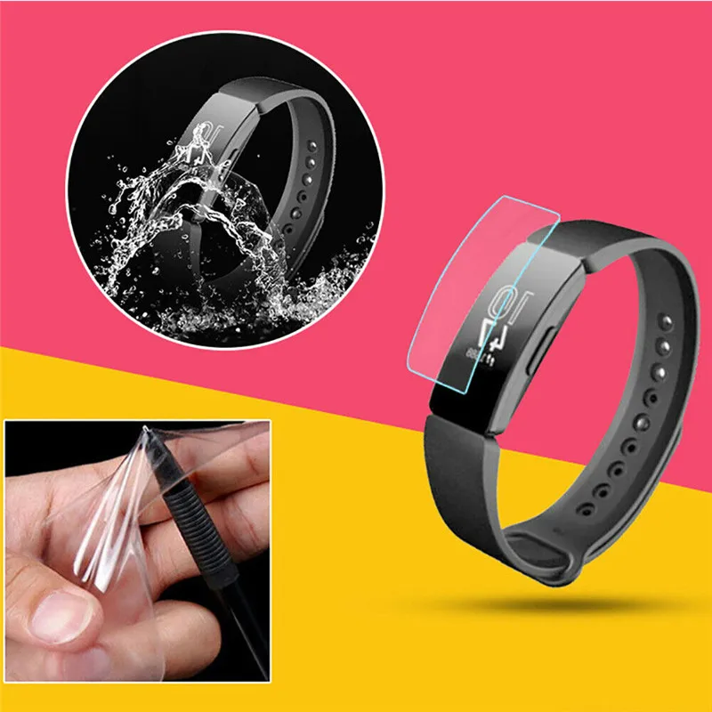 

10X Screen Protector Hydrogel Film For Fitbit Inspire/HR/Charge2 Waterproof
