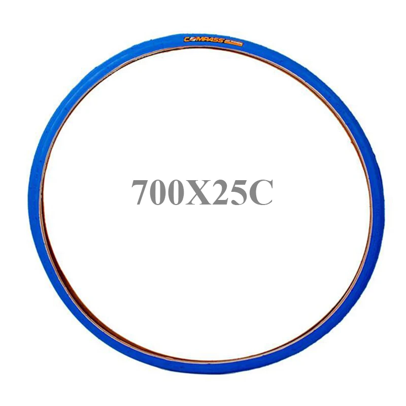 700 25C lanse Велосипедные шины с компасом 700C 700* 23C 700* 25C Fixie велосипедные шины, сверхлегкие шины для шоссейных велосипедов 700 Pneu, анти-ударная энергия, многоцветные - Цвет: 700 25C lanse