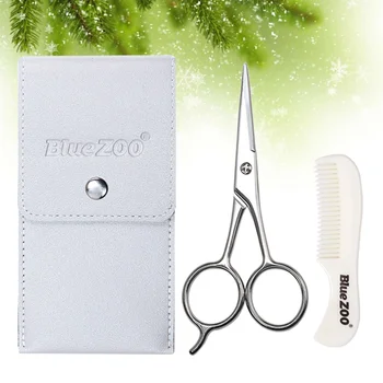

1 Set Trimming Tools Metal Vibrissa Scissor Plastic Mini Combs Nasal Hair Trimmer Eyebrow Scissor