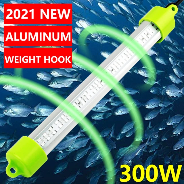 12v Led Green Underwater Fishing Light Lamp  Underwater Led Fishing Light  300w - Dc - Aliexpress