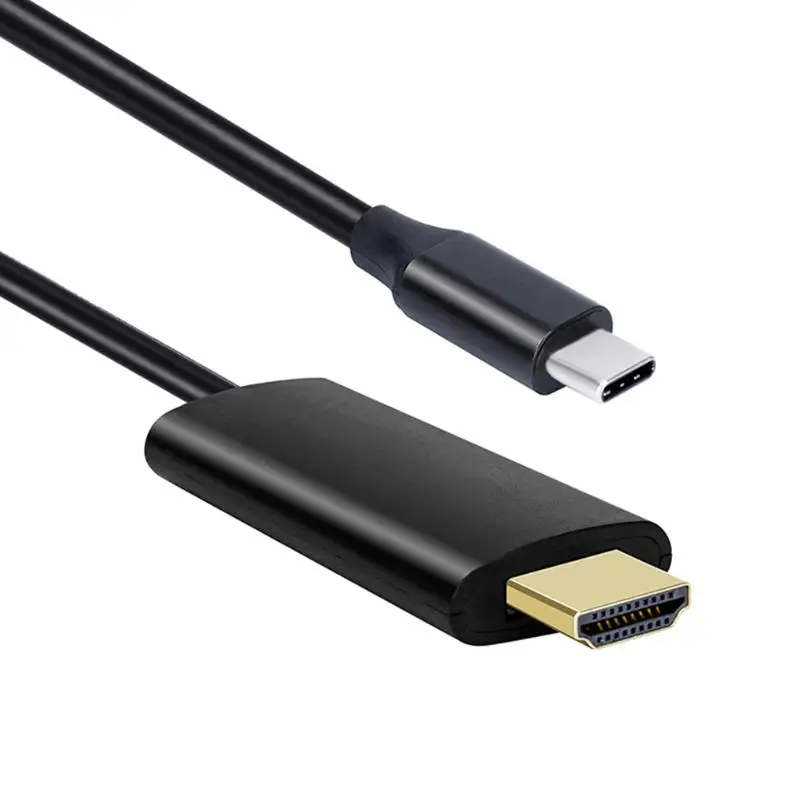 T8 тип-c USB-C к HDMI HDTV 4 к 60 Гц Кабель-адаптер PD+ QC провод для быстрого заряда поддержка дропшиппинг