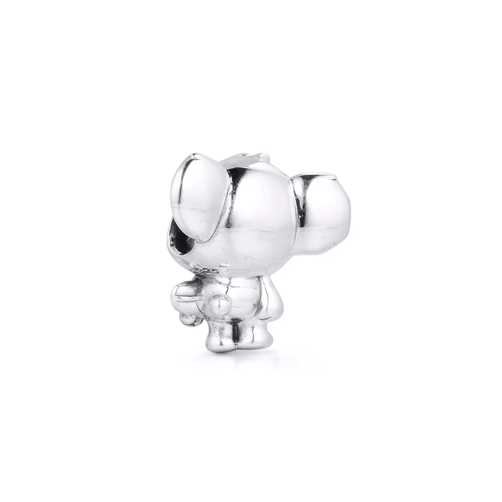 Fits-for-Pandora-Beads-Bracelets-Surfing-Koala-Charms-100-925-Sterling-Silver-Jewelry-Free-Shipping (2)