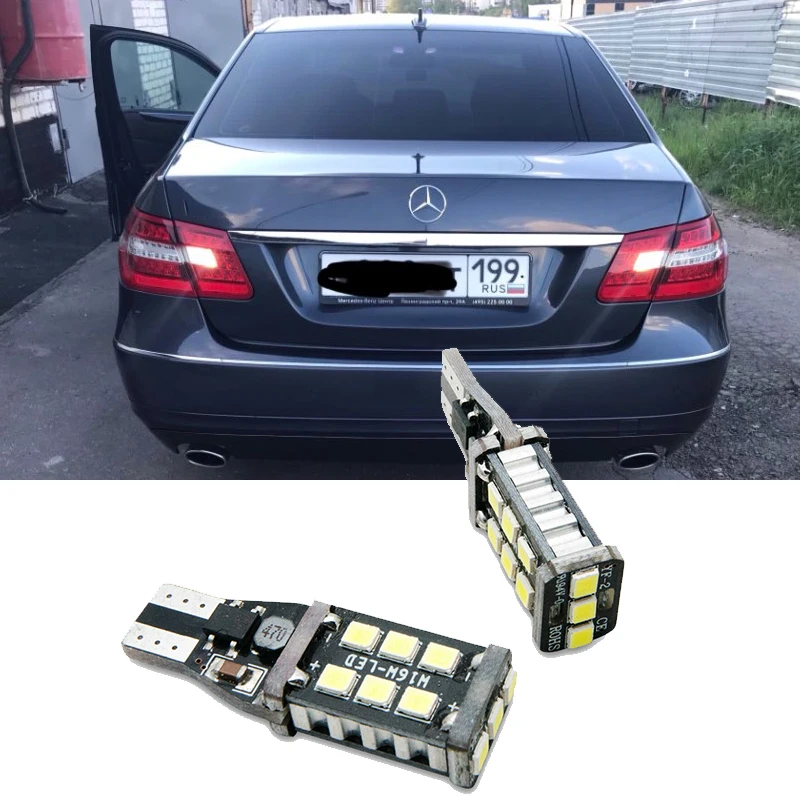 2pcs T15 W16w 912 Canbus Led Reverse Backup Parking Light Bulb For