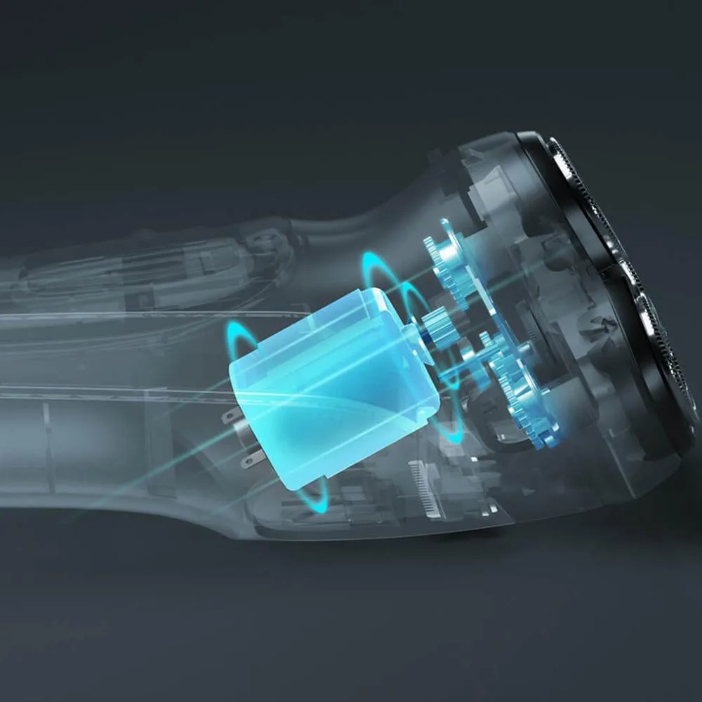 XIAOMI MIJIA для лица бритва Enchen BlackStone 3D электробритва мужчин моющийся type C USB