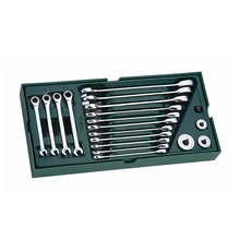 SATA 09925 для Инструм. Лоток(набор) Ключи Комбинированные. 19пр.(Metric) практическое Инструменты для ремонта автомобиля