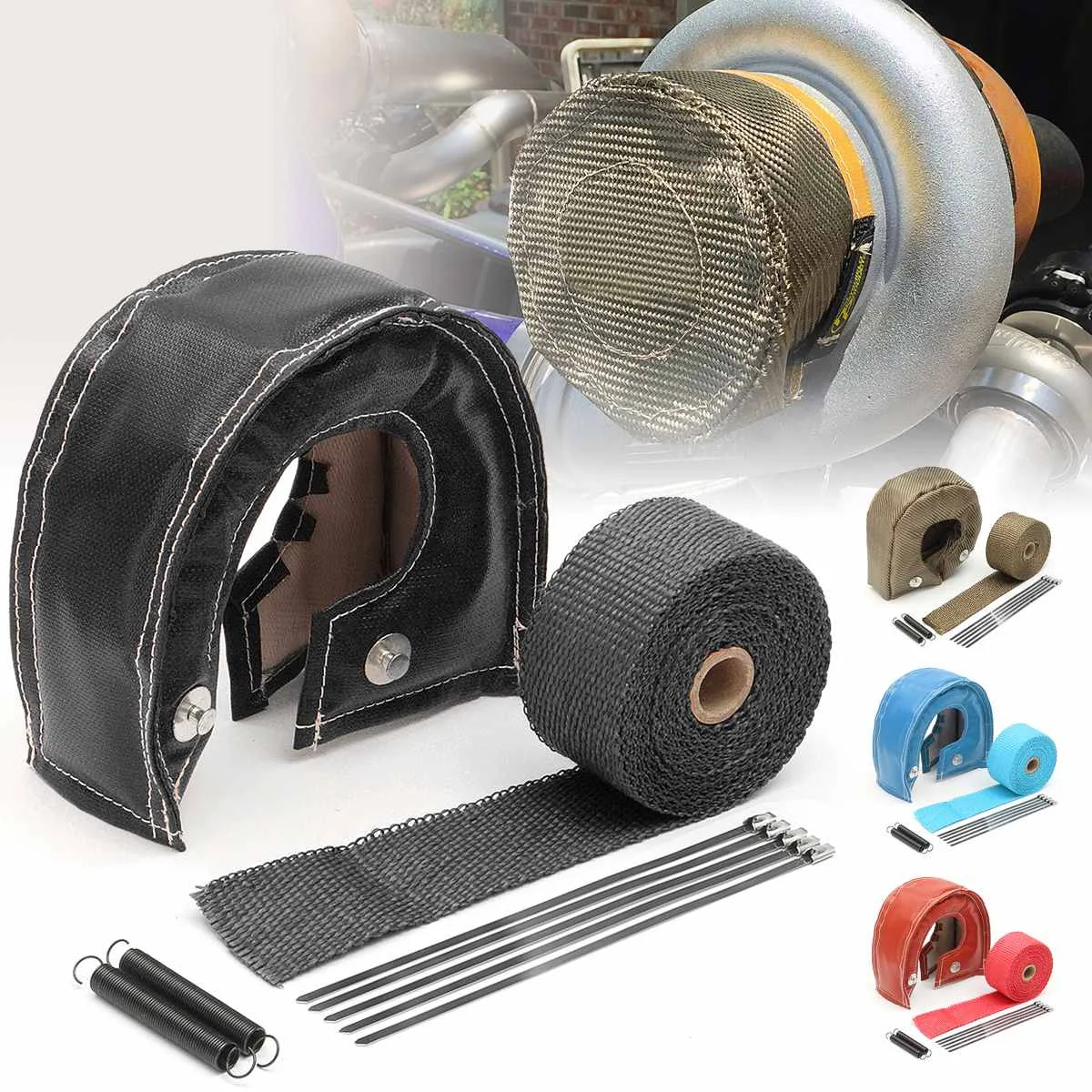 Защитное одеяло для T3 Turbo корпус charger T2 T25 T28 GT28 GT30 GT35 | Автомобили и мотоциклы