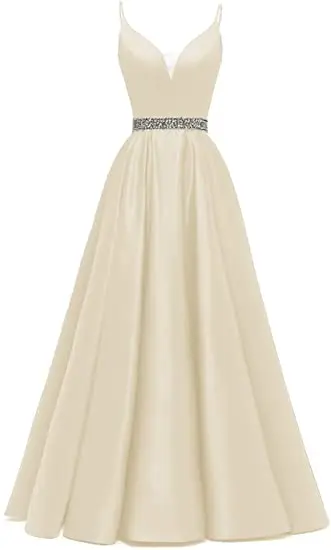 ANGELSBRIDEP-V-Neck-Long-Evening-Dresses-Party-Gowns-Sexy-Spaghetti-Straps-Sash-Vestidos-de-festa-Special (3)
