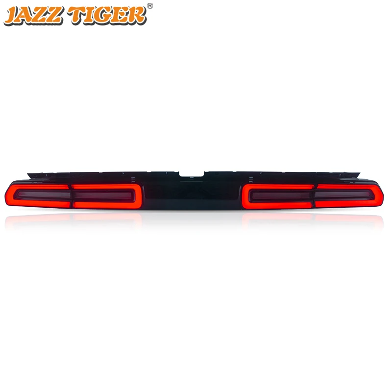 Car LED Tail Light Taillight For Dodge Challenger 2008- Rear Driving Lamp+ Brake Light+ Reverse+ Dynamic Turn Signal