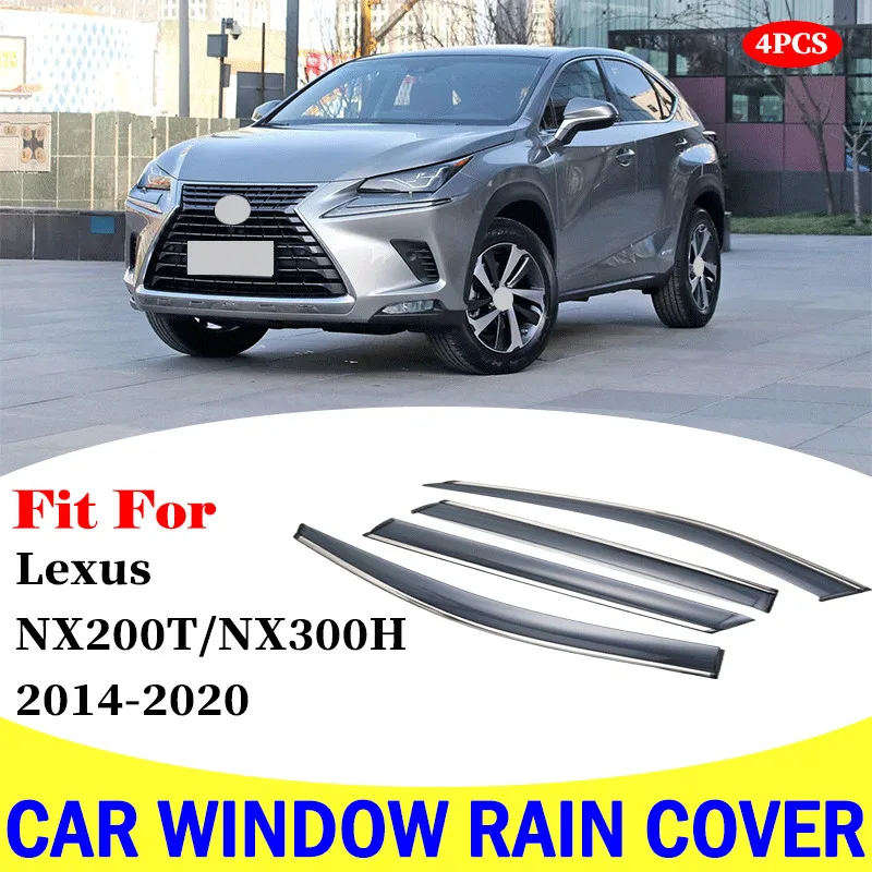FORLexusNX200TNX300H20142020windowvisorcarrainshield