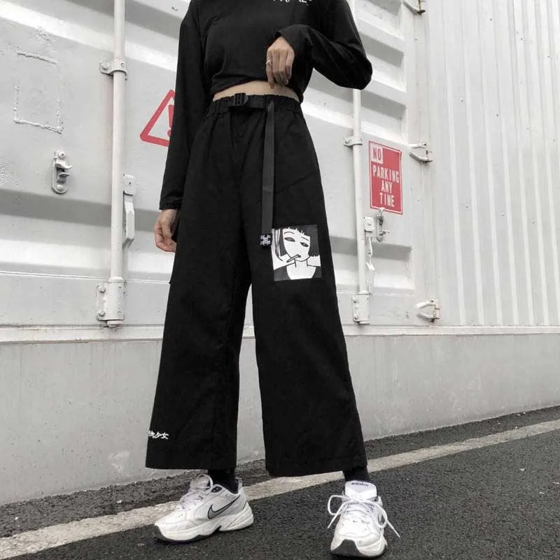 NiceMix S XXL Повседневная Летняя женская одежда ulzzang в Корейском стиле Harajuku Свободные
