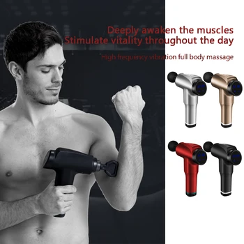 

Fascia gun Muscle relaxationElectric massager gun 32files Massager for neck back Waist and legs body massagers Vibration mete