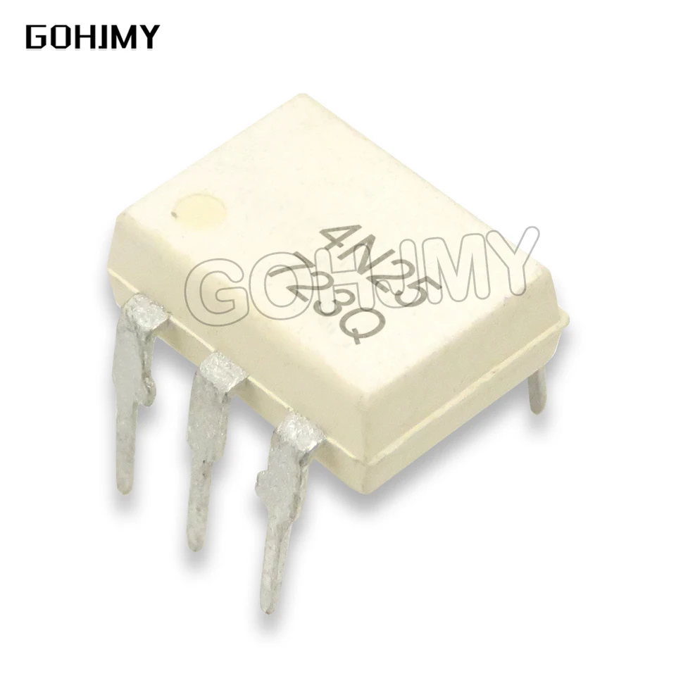 10 Optokoppler 4N32 DIP-6 – Ersatz Für 4N35/4N37/4N38/4N25/4N26/4N27/4N28/4N33/4N36 – IC-Set Für Signalisolierung