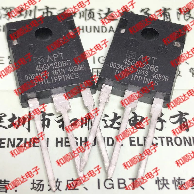 /2 шт/APT45GP120BG TO-247 1200