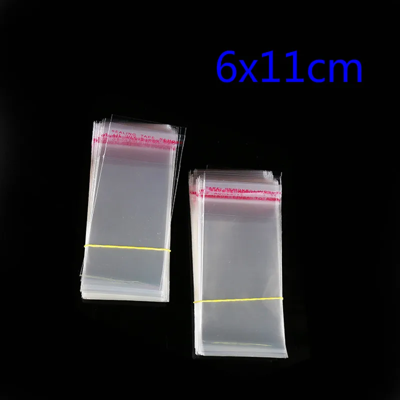 100 шт прозрачные китайские поставщики сумки и чемоданы для подарка самоклеющиеся