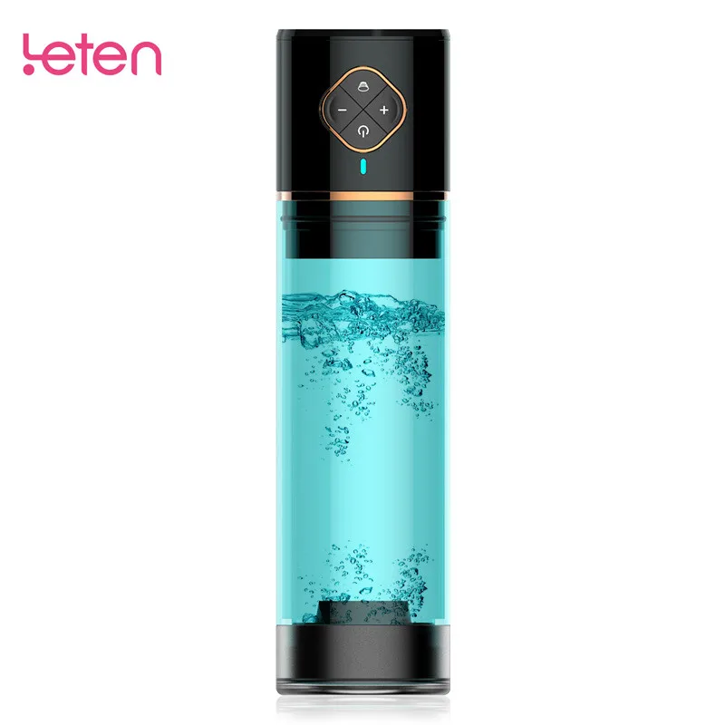 Time delay exercise Sex Toy For Men Water Vacuum Massage Masturbator Cup Male Penis Enlargement Pump Smart Automatic Interaction