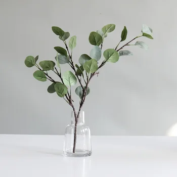 

Ins Nordic Vase Transparent Flower Arrangement Glass Vase Modeling Vase Desktop Decoration Vase Can Be Inserted Green Plant Deco