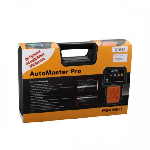 Foxwell NT642 AutoMaster Pro European-делает все системы+ EPB+ масло сервис сканер